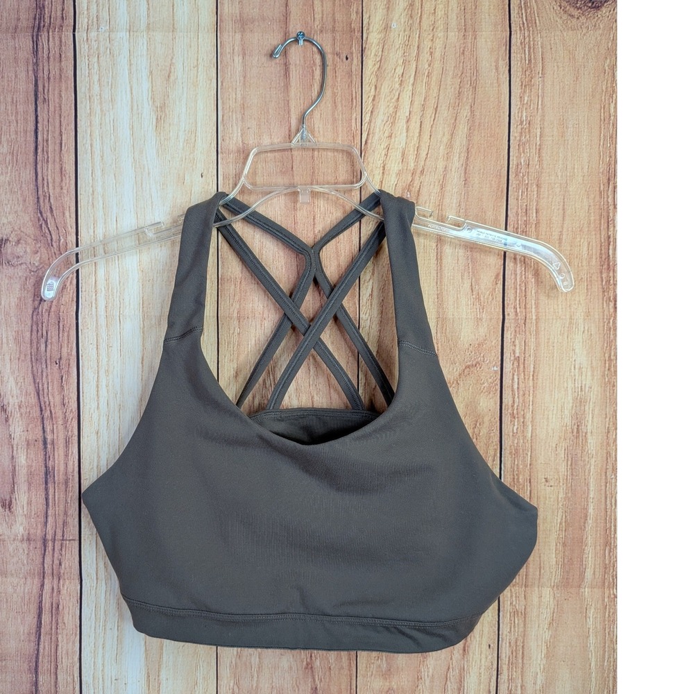 Old Navy Active PowerPress Strappy Sports Bra Top Women's Size XL
